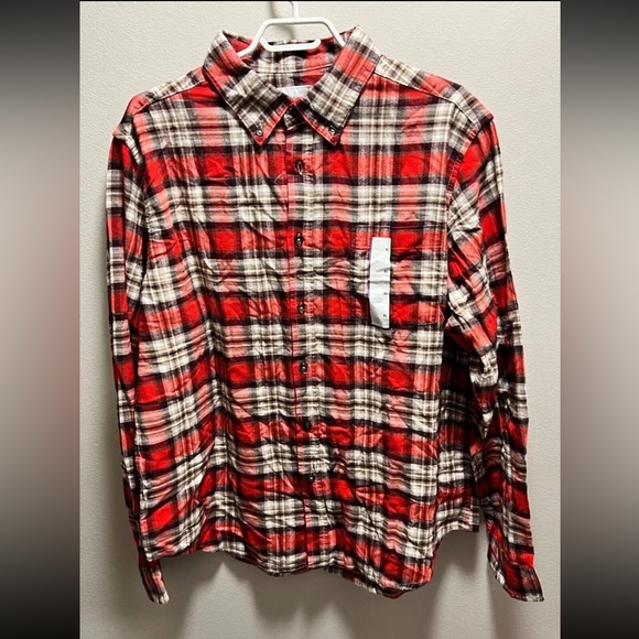 Men's Cotton Long Sleeve Shirt - Picture 1 of 11